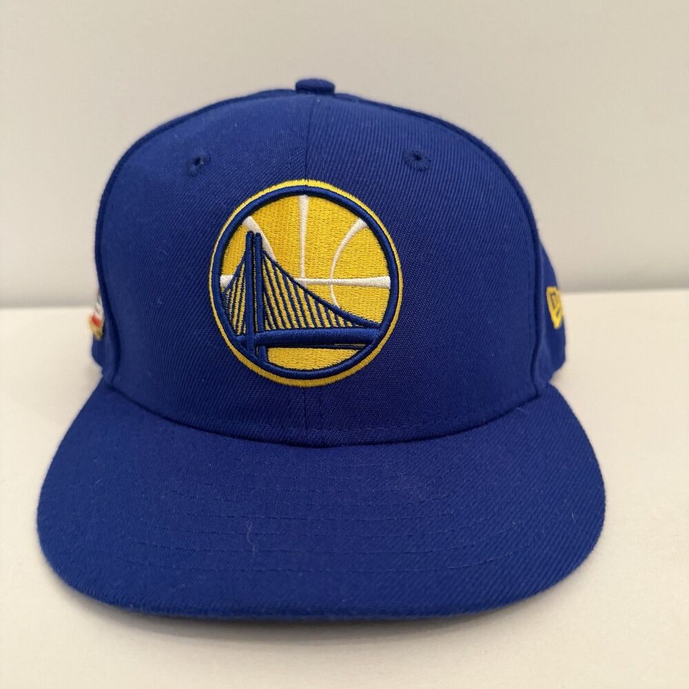 New Era 9fifty Golden State Warriors Youth hat snapback Blue NBA Basketball